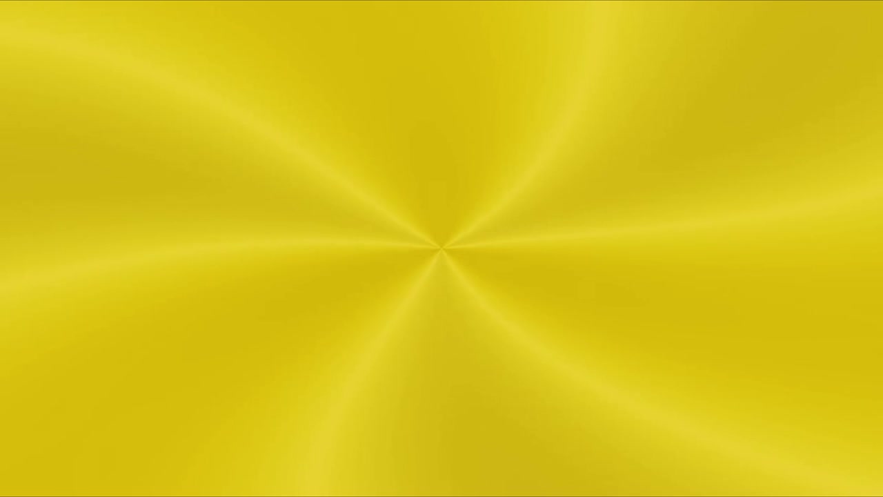 Sfondo astratto giallo dorato con movimento radiale rotante.