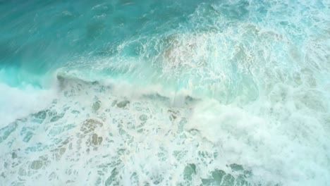 vista aérea del paisaje marino en un día soleado 4k
