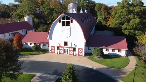 Reverse-Aerial-of-Winmock-in-Clemmons,-NC