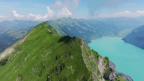 dramatic mountain ridge, hardergrat offering breathtaking views over switzerland