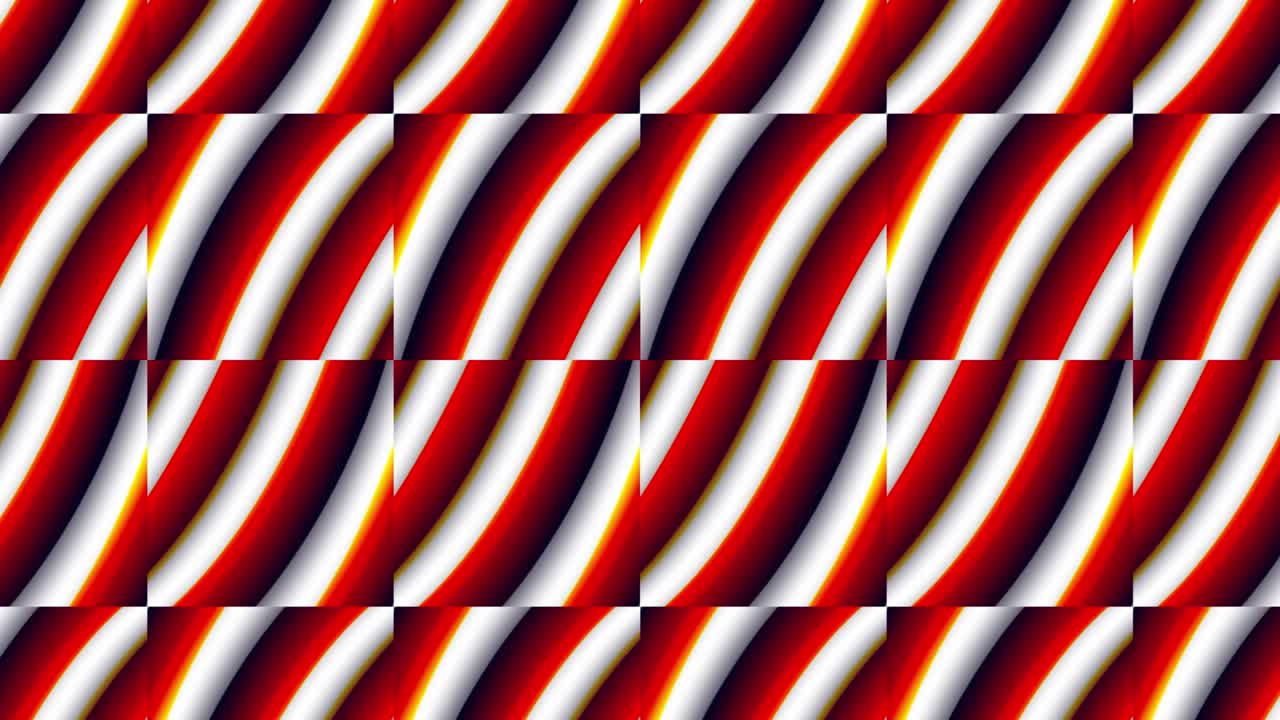 abstracto cuadrado geométrico líquido gradiente digital fondo animación ondulado brillante