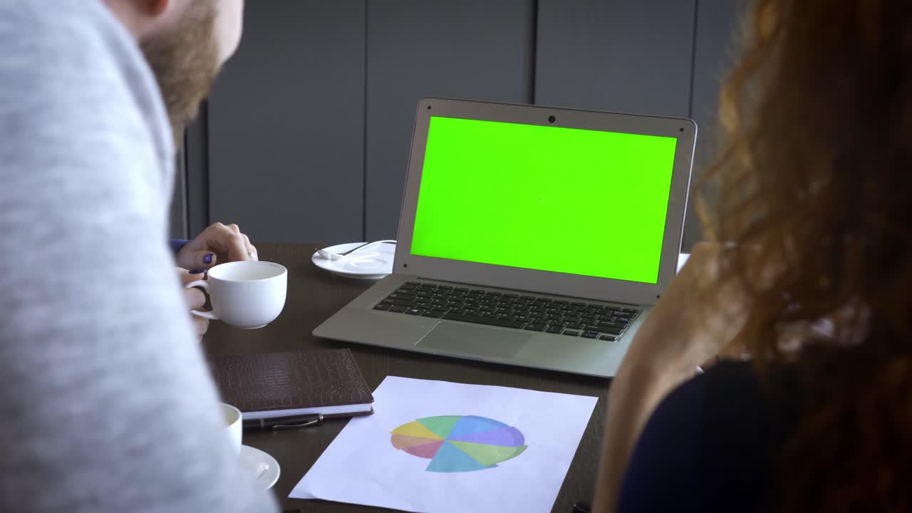 reunión de negocios en un café