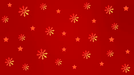 oro 4k - animación de fondo navideño | loopable