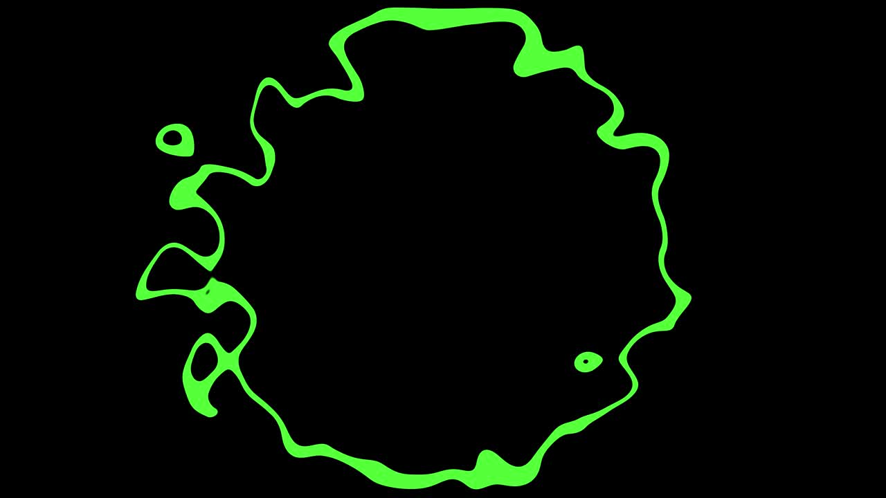 verzerrte kreisverbreitung schleife animation bewegungsgrafiken