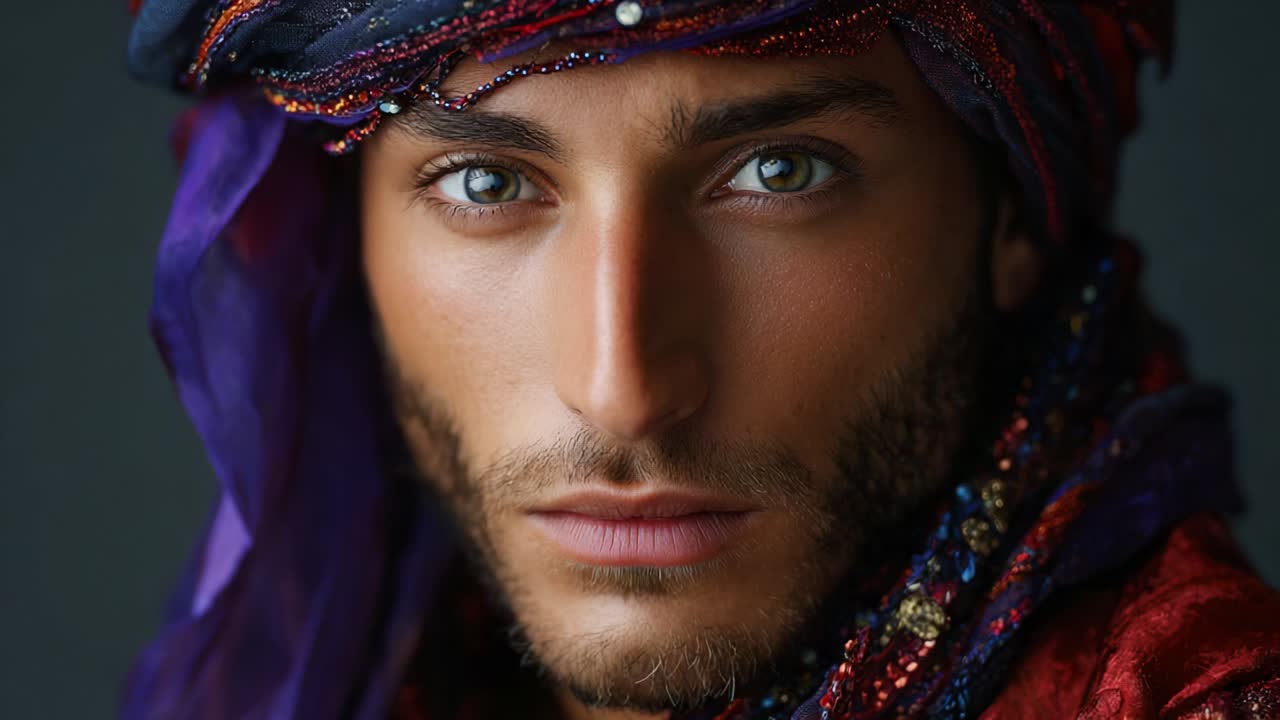 Portrait of a Middle Eastern Man