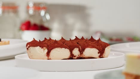 el postre de tiramisu