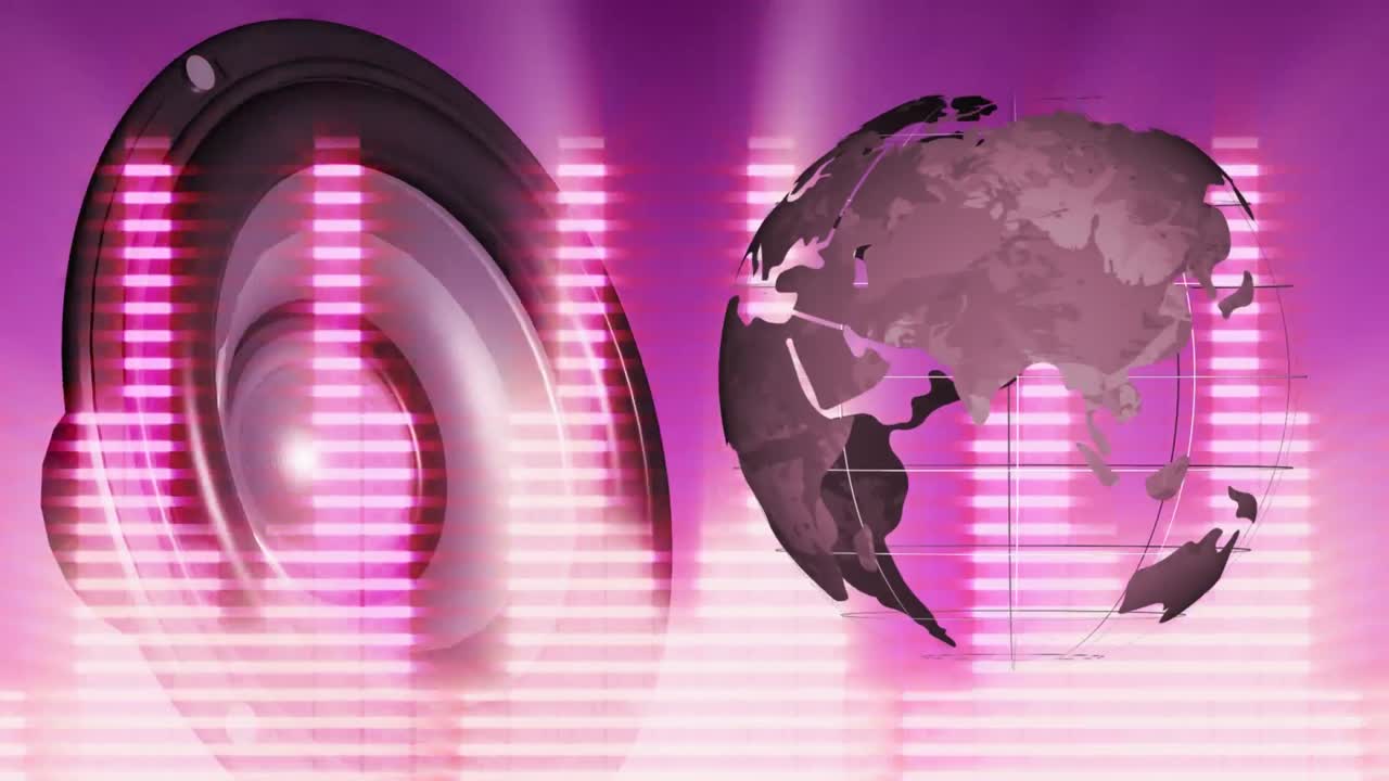 compuesto digital del mundo del entretenimiento