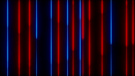 many vertical neon lighting lines, abstract computer generated backdrop, 3d render
