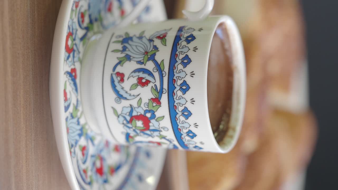 Turkish Coffee and Pastries