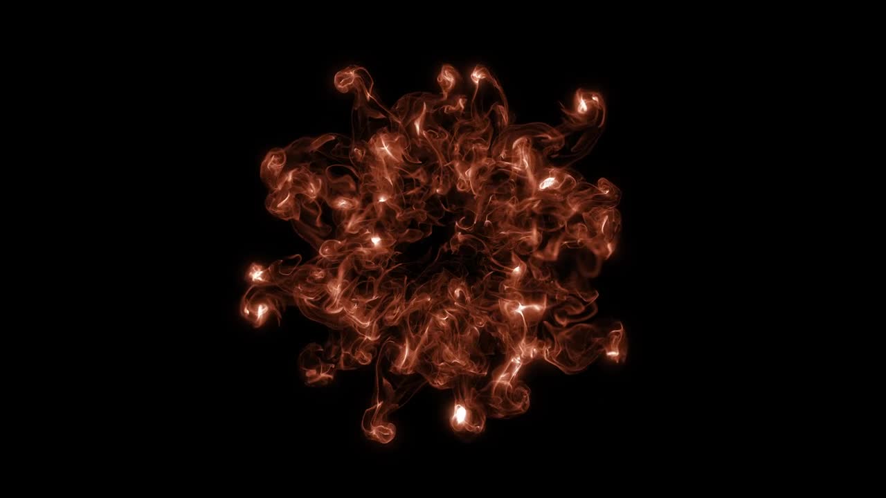 Abstract Fire/Smoke Explosion
