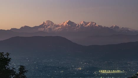 mountains as seen from godawari.
