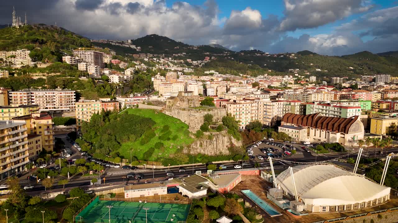 Forte La Carnale, a coastal watchtower and part of a broader defensive system, was built around 1569 as part of a series of towers designed to protect the city of Salerno from Saracen raids.