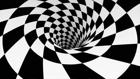 checkerboard vortex optical illusion