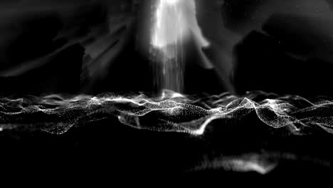 fondo de brillo abstracto de 4k - en bucle - video de stock video de stock