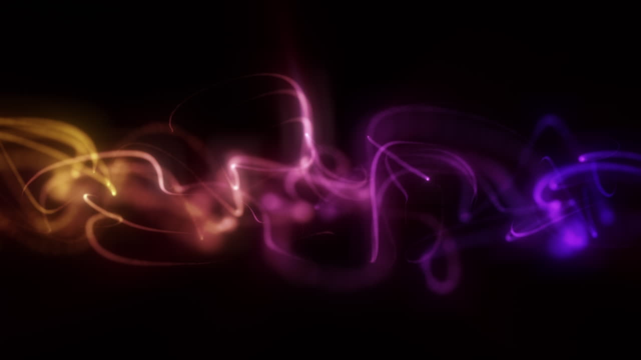 líneas brillantes abstractas