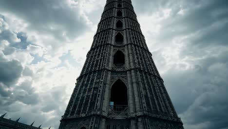 a tall gothic tower