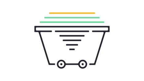 mining icon animation