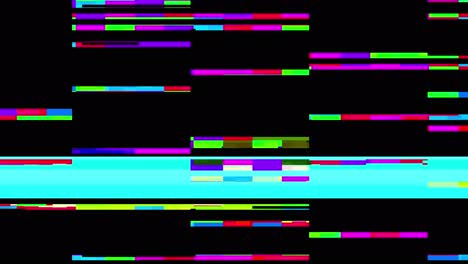 a glitch video effect