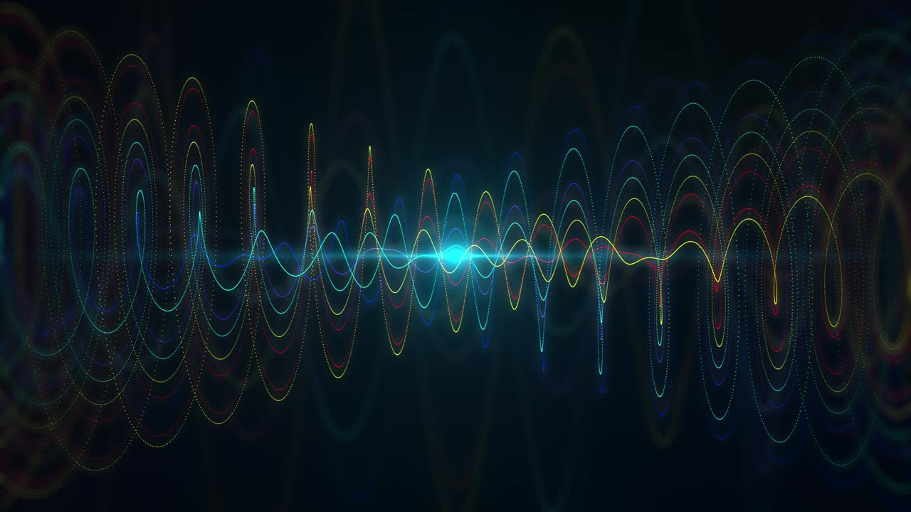 Digital Wave: Futuristic Soundwave Technology and Data Flow
