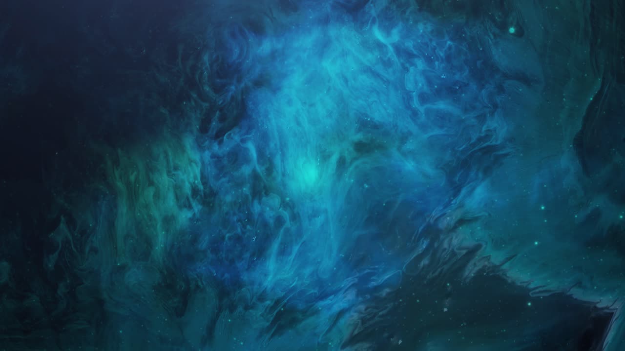 4k niebla y partículas en el universo.