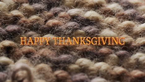 Animation-Eines-Fröhlichen-Thanksgiving-Textes-Auf-Wollmuster-Hintergrund