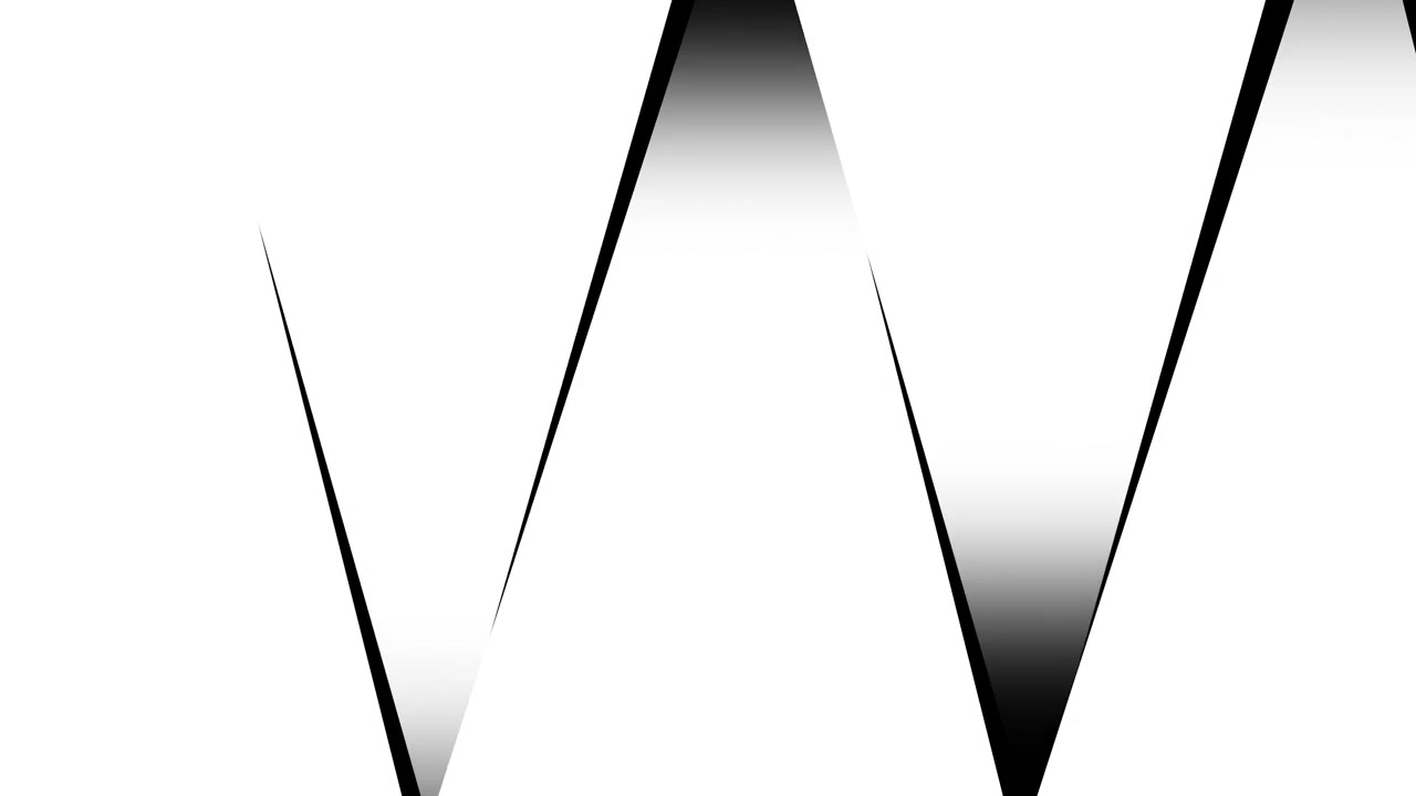 Abstract Black and White Geometric Transition Animation
