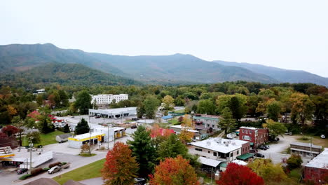 Antenne-Black-Mountain-NC,-Blake-Mountain-North-Carolina