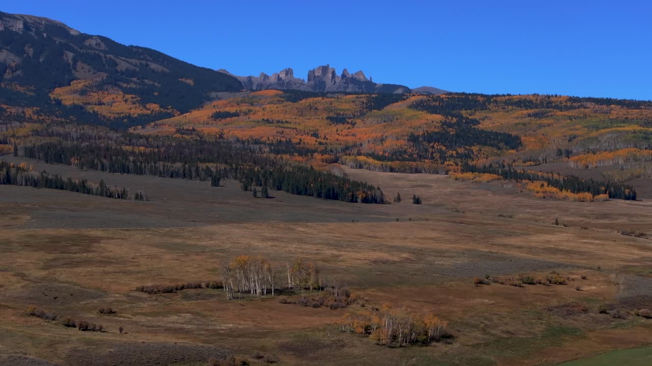 Autumn Landscape in Colorado Mountains