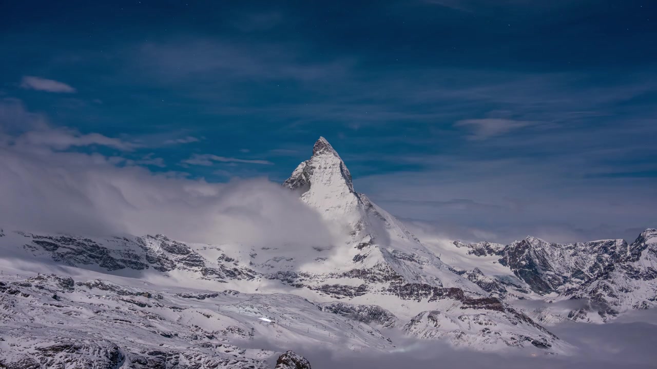 Eine der Zeitraffer-Serien, die ich vom Matterhorn während unserer Schweizreise erstellt habe.