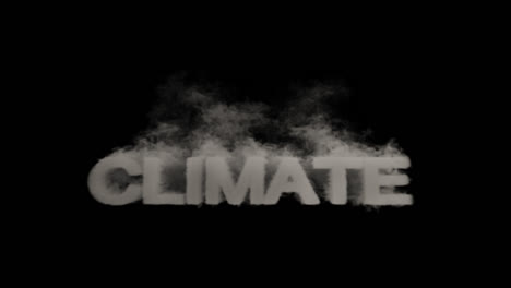 concepto de cambio climático