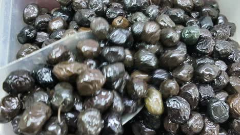las aceitunas negras