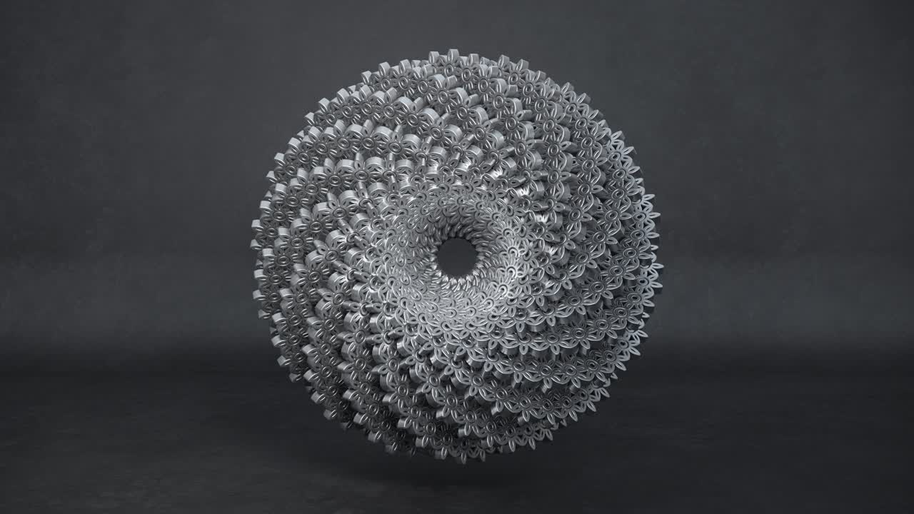 추상적인 회전 패턴 (loopable)