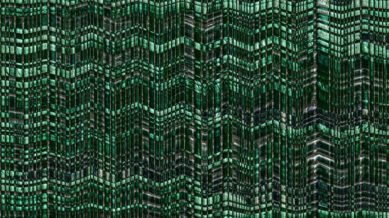 la animación abstracta, el fondo líquido, la hermosa película de pintura digital, la película de fondo abstracto, el video de stock de animación de kaleidoscopio.