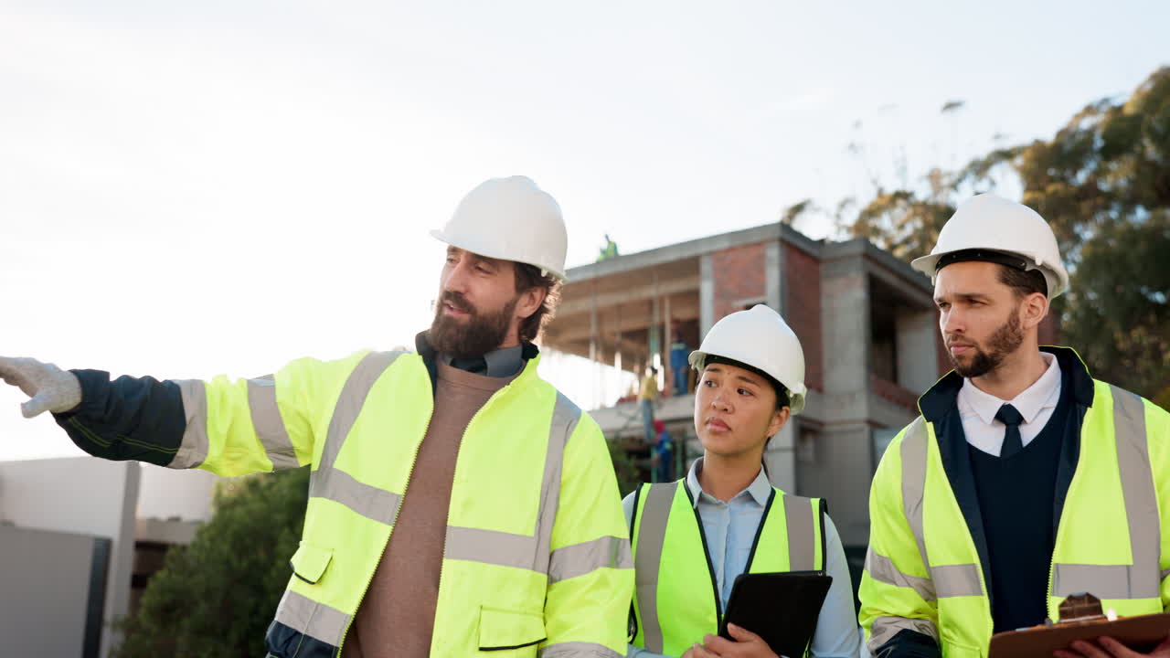 la arquitectura, el gerente caminando