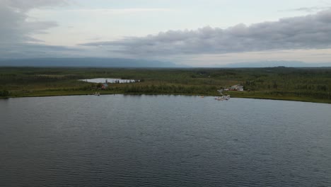 Lake-and-nature-in-alaska.-Pure-wilderness