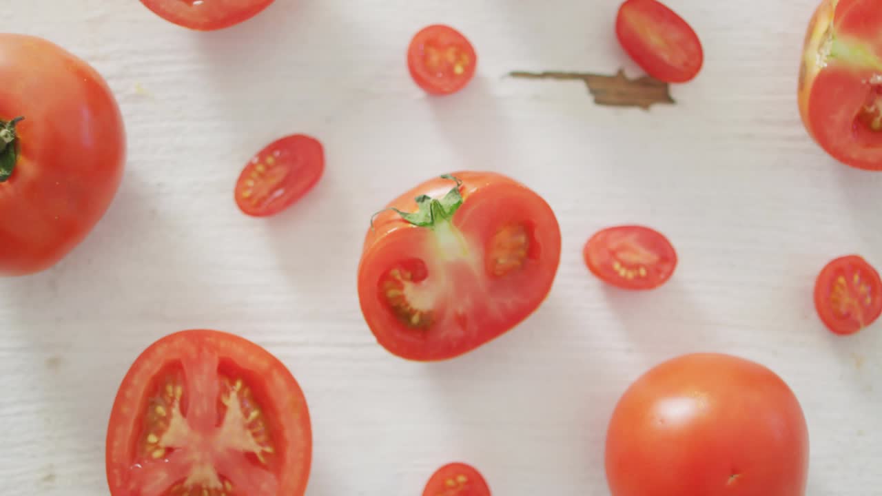 After 1-second delay tomato receiving overlay, ring spinning, data rising and settling for metrics