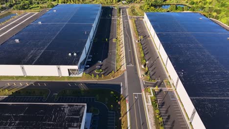flight over new arsenal trade center in sayreville, nj