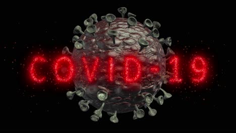 ilustración del virus de la covid-19