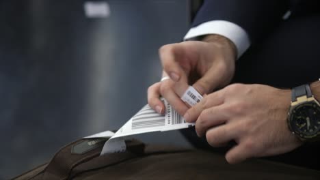 airport employee barcode baggage