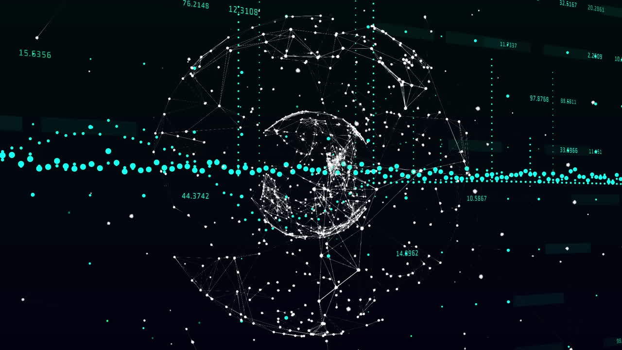 Data processing against Globe of network of connection