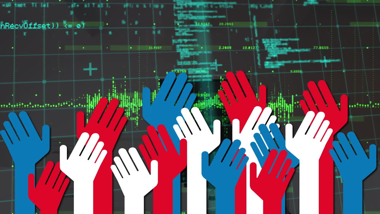 데이터 처리 및 오피스 오버  ⁇ 드 아이콘의 애니메이션