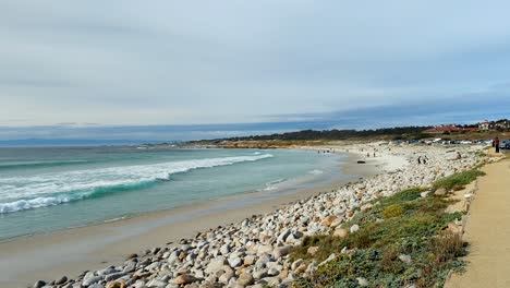 17 mile drive spanish bay in monetery, california