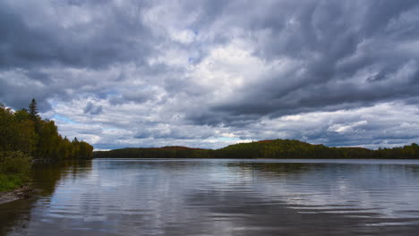 cloudy timelapse in verendry national park