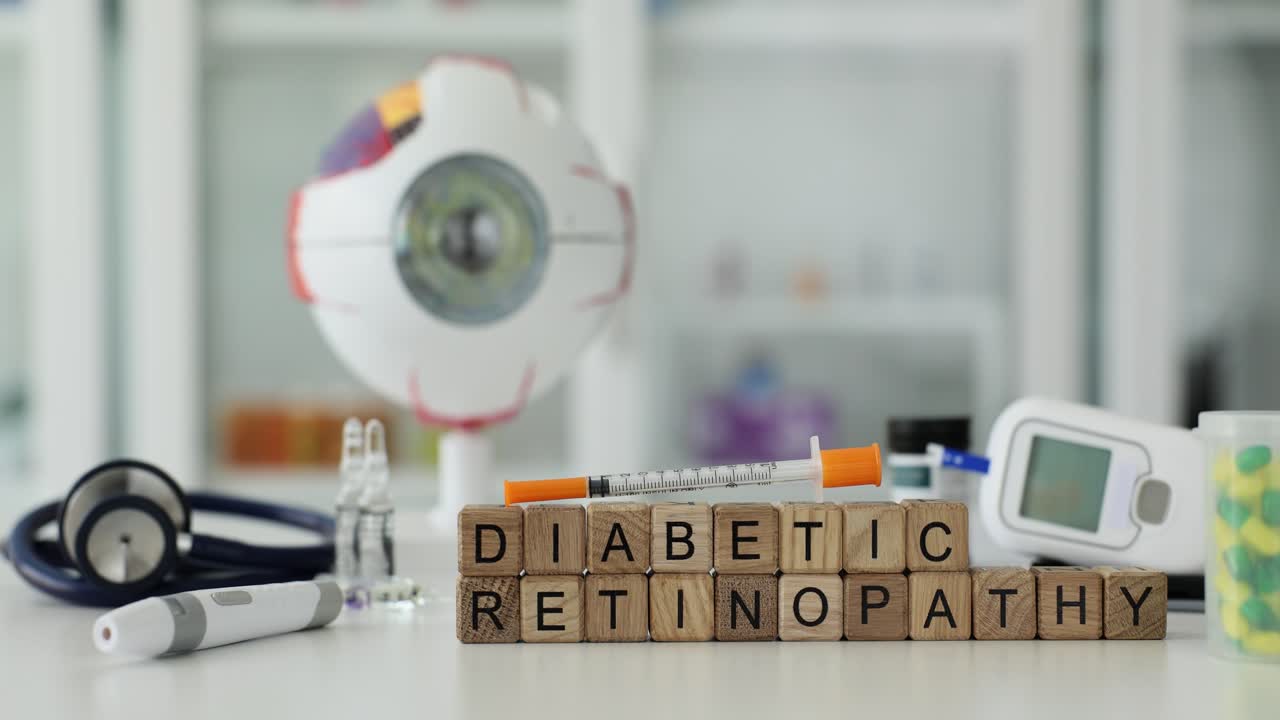Diabetic Retinopathy Medical Concept