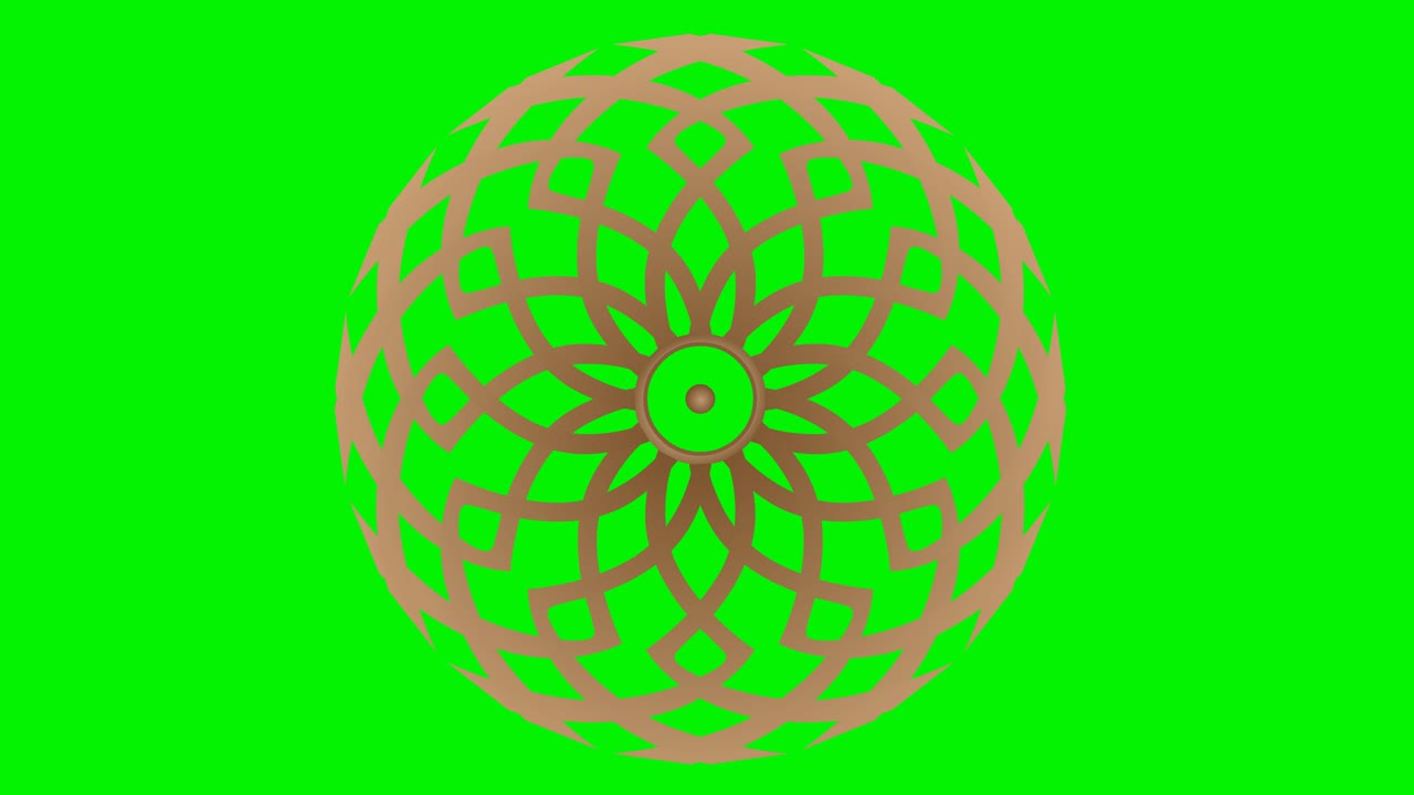 animación de la escultura cinética del sol de kindala