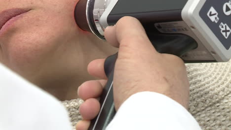 skin analysis with medical device