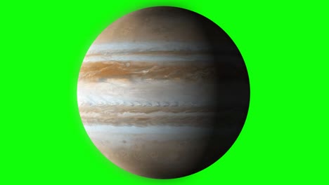 green screen , planet , jupiter