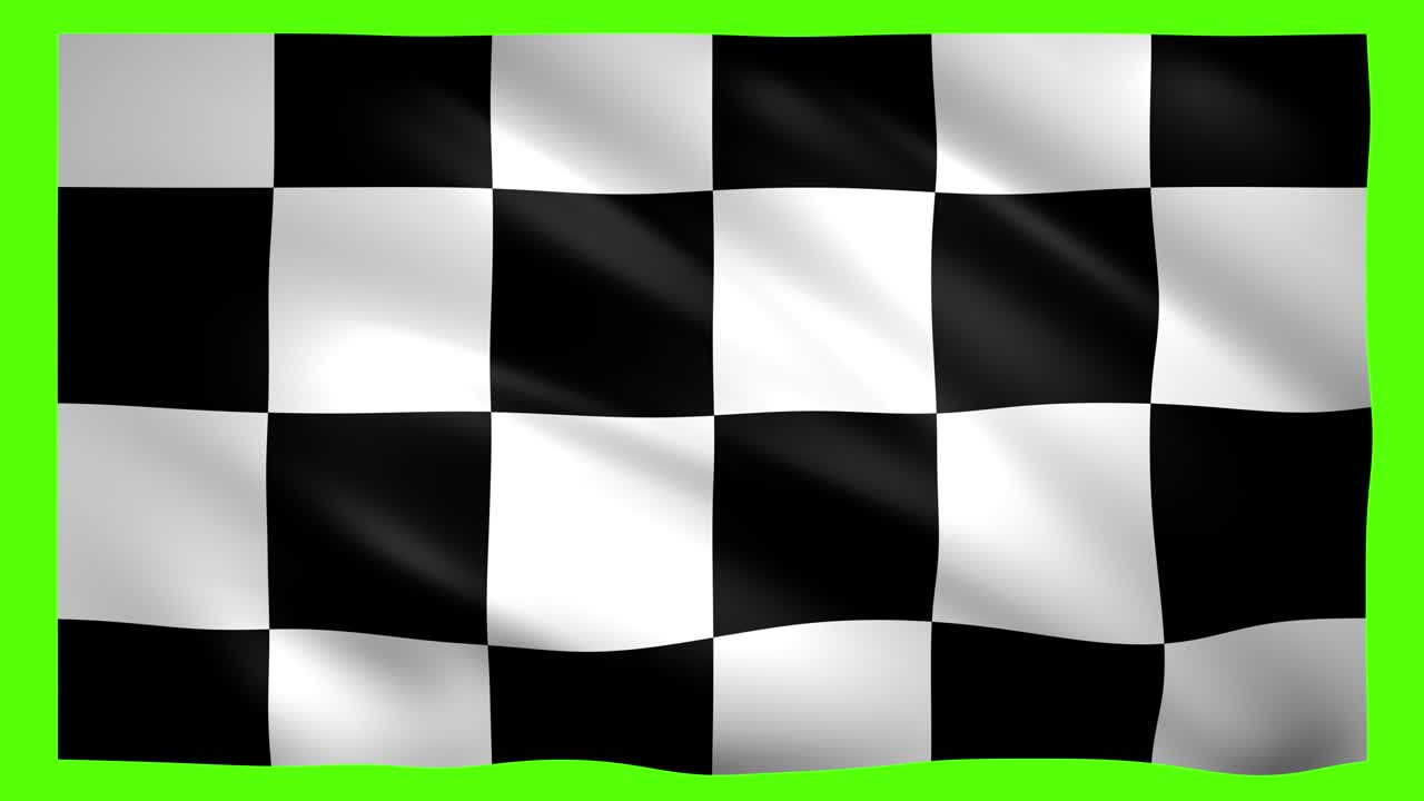 크로마 키를 위해 녹색 화면에 체커 발