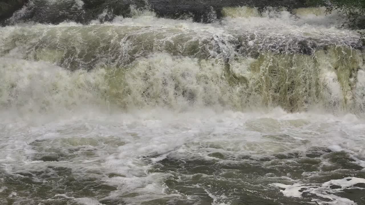 Buttermilk Falls New York drone reveal