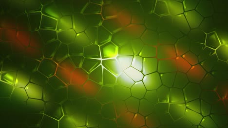 fondo de patrón geométrico verde abstracto